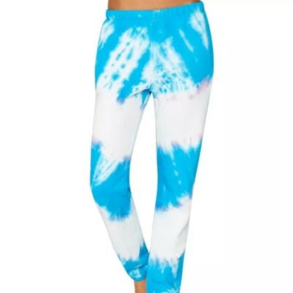 Spiritual Gangster Laguna Tie Dyed Sweatpants , Size Small